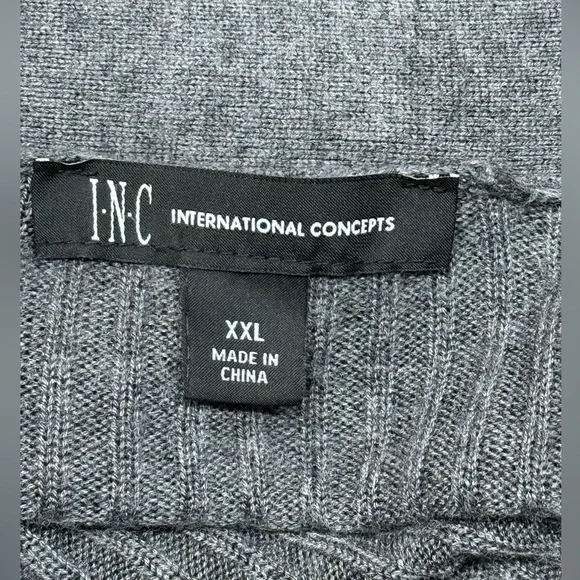 I.N.C Long Open Front Cardigan With Pockets. XXL - Picture 11 of 13
